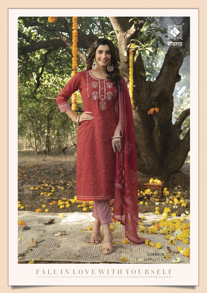 Kashish By Kiana 01-08 Readymade Catalog